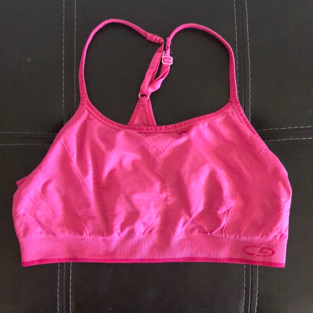 Champion Pink Racer Back Sports Bra size Small